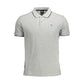 "Grigio Cotton Men Polo Shirt"