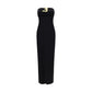Black Viscose Cocktail Dress