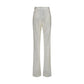 Beige Viscose Dress Pants