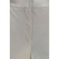 Beige Viscose Dress Pants