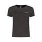 Black Cotton Womens T-Shirt