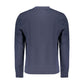Blue Cotton Men's Sweatshirt