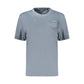 Gray Cotton Women's T-Shirt