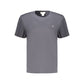 Gray Cotton Women's T-Shirt