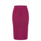 Purple Cotton Women Skirt