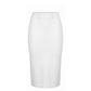 White Cotton Women Skirt