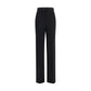 Black Wool Oves Aries Flared Pants