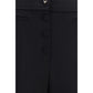Black Wool Oves Aries Flared Pants