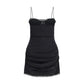 Black Silk Cocktail Dress