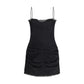 Black Silk Cocktail Dress