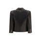 Black Lamb Ovis Aries Aries Leather Jacket
