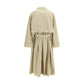 Beige Cotton Coat