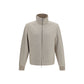 Beige Cashmere Full-Length Jacket