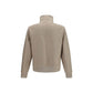 Beige Cashmere Full-Length Jacket