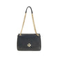 Black Calf Leather Bos Taurus Shoulder Bag
