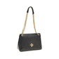 Black Calf Leather Bos Taurus Shoulder Bag