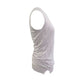 Pink Linen Women Tank