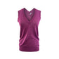 Purple Linen Women Tank