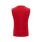 Red Cotton Women Sweater