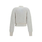 White Viscose Bomber