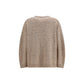 Beige Wool Oves Aries Sweatshirt