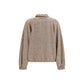 Beige Wool Oves Aries Bomber