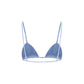 Blue Polyamide Bra
