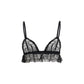 Black Cotton Bra