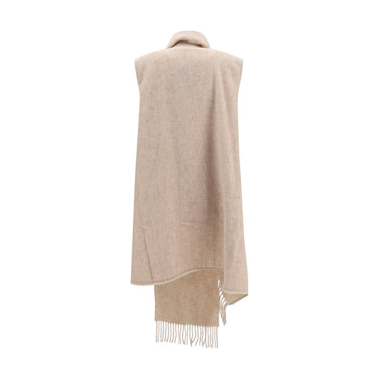 Beige Wool Oves Aries Scarf