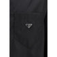 Black Recycled Polyamide Dress Shirt