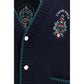 Blue Wool Oves Aries Cardigan