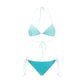 Blue Elastane Bikini