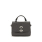 Gray Calf Leather Bos Taurus Handbag