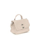 White Calf Leather Bos Taurus Handbag