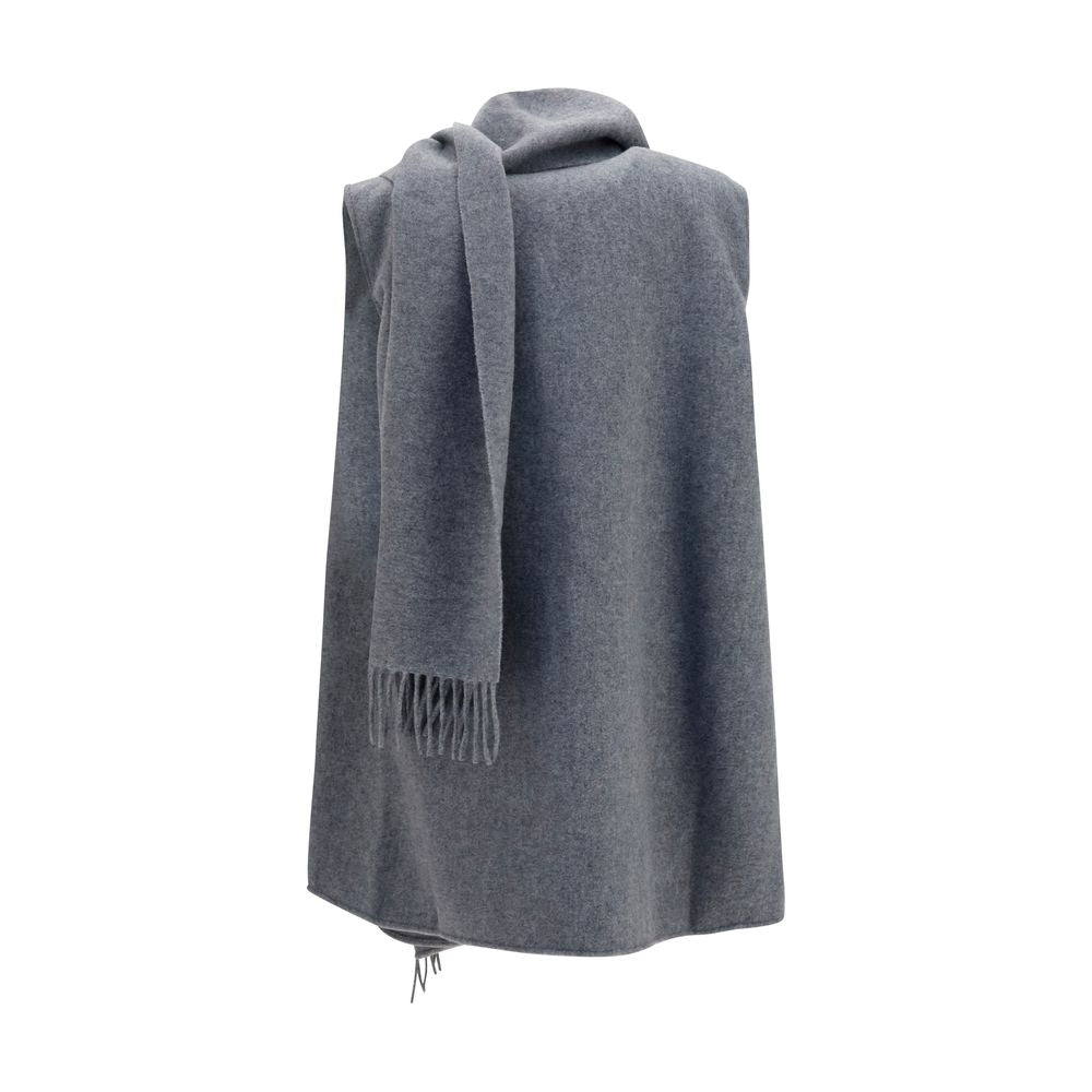 Gray Wool Oves Aries Scarf