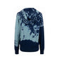 Blue Cotton Women Sweatshirt