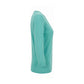Blue Cotton Women Sweater
