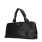 Black Raffia Handbag