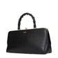 Black Leather Handbag