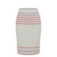 Grey Silk Women Skirt