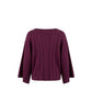 Purple Cotton Women Sweater