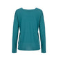 Blue Cotton Women's Sweater