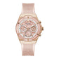 Multicolor Rubber Dress Watch