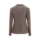 Brown Wool Oves Aries Blazer