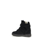 Black Calf Leather Bos Taurus Sneakers