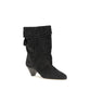 Black Calf Leather Bos Taurus Boots