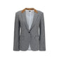 Multicolor Cashmere Full-Length Jacket