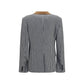 Multicolor Cashmere Full-Length Jacket