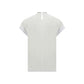 White Elastane T-Shirt