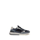 Blue Calf Leather Bos Taurus Athletic Sneakers
